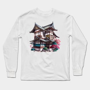 The houses of Ōsaka Long Sleeve T-Shirt
